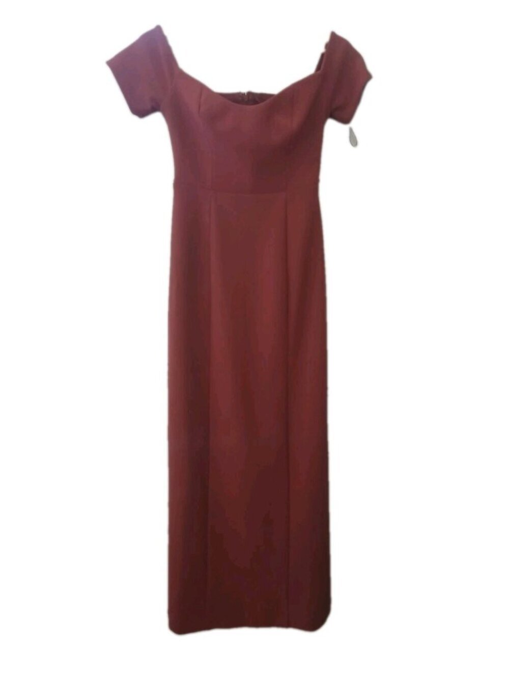 BHLDN Willow Strapless Off-the-Shoulder Sweetheart Column Maxi Dress